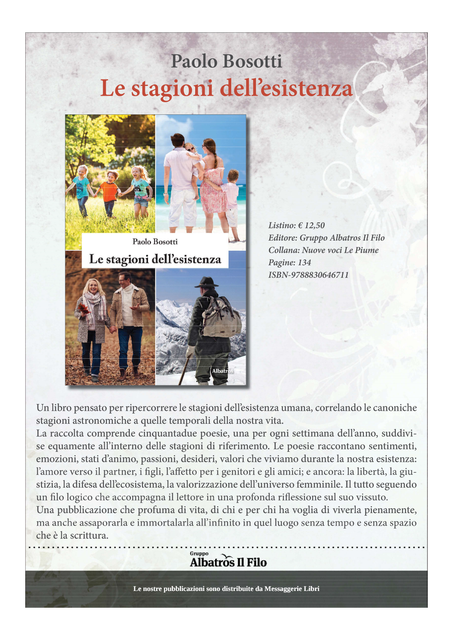 Copertina di Le stagioni dell'Esistenza